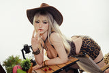 164cm/5ft5 Korean Movable Jaw ROS Full Silicone Sex Doll Valentina #M23