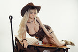 164cm/5ft5 Korean Movable Jaw ROS Full Silicone Sex Doll Valentina #M23
