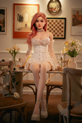 160cm/5ft3 D-Cup Korean Hybrid Sex Doll with Silicone Head Gatsby #290
