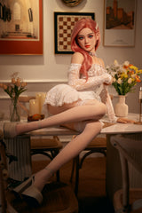 160cm/5ft3 D-Cup Korean Hybrid Sex Doll with Silicone Head Gatsby #290