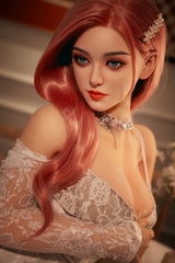 160cm/5ft3 D-Cup Korean Hybrid Sex Doll with Silicone Head Gatsby #290