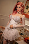 160cm/5ft3 D-Cup Korean Hybrid Sex Doll with Silicone Head Gatsby #290
