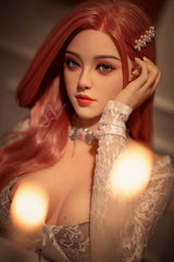 160cm/5ft3 D-Cup Korean Hybrid Sex Doll with Silicone Head Gatsby #290