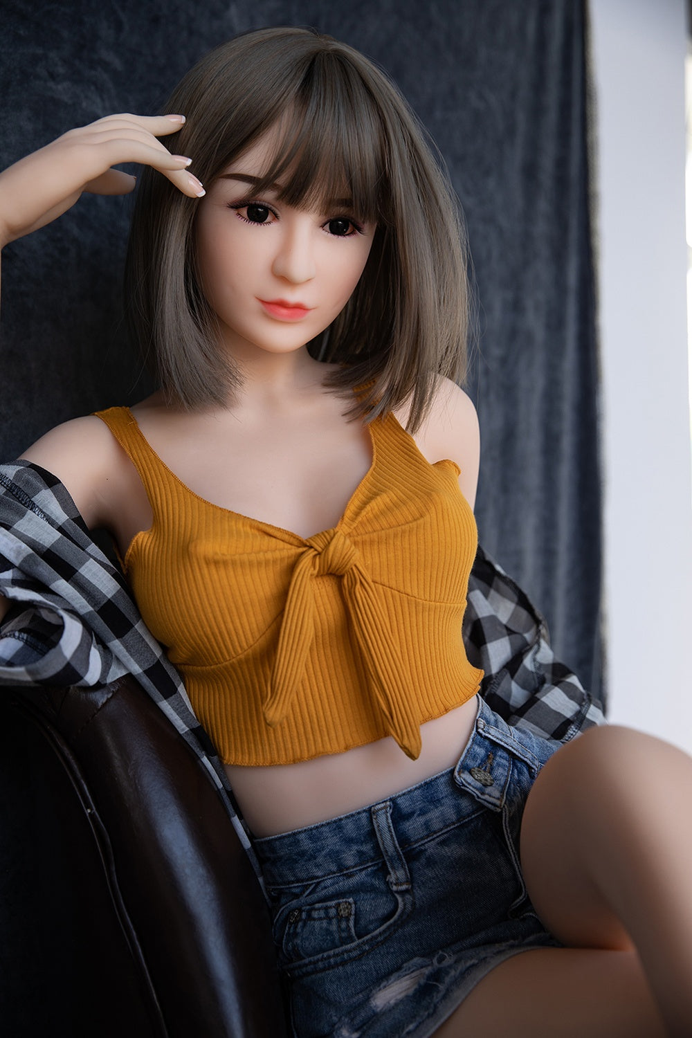 160cm/5ft3 Korean Cute Full Size TPE Sex Doll Jiali #184
