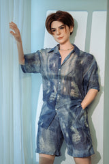 160cm/5ft3 Realistic Full Silicone Male Sex Doll with Automatic Penis Insertion Robert #L1