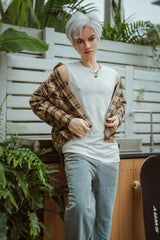 162cm/5ft4 Realistic Full Silicone Male Sex Doll with Automatic Penis Insertion Kevin #L2