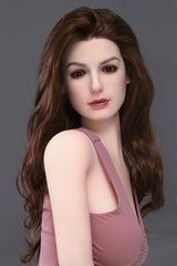165cm/5ft5 Celebrity Hybrid Sex Doll with Silicone Head Anne #231