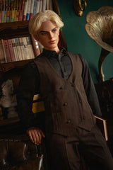 168cm/5ft6 Realistic Full Silicone Male Sex Doll with Automatic Penis Insertion Justin #L2