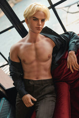 168cm/5ft6 Realistic Full Silicone Male Sex Doll with Automatic Penis Insertion Justin #L2