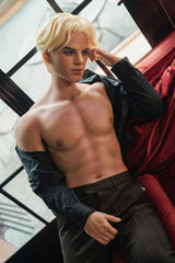 168cm/5ft6 Realistic Full Silicone Male Sex Doll with Automatic Penis Insertion Justin #L2