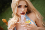 160cm/5ft3 D-Cup Athletic Movable Jaw ROS Full Silicone Sex Doll Faye #M22
