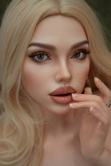160cm/5ft3 D-Cup Athletic Movable Jaw ROS Full Silicone Sex Doll Faye #M22