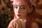 [EU In-Stock] 160cm/5ft3 D-Cup Realistic Hybrid Sex Doll with Silicone Head Chiara #310