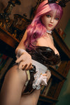 158cm/5ft2 Korean Pink Hair Full Silicone Sex Doll Larkin #175