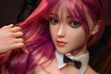 158cm/5ft2 Korean Pink Hair Full Silicone Sex Doll Larkin #175