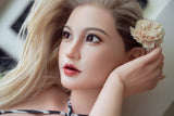 156cm/5ft1 European Chubby ROS Full Silicone Sex Doll Savannah #M27