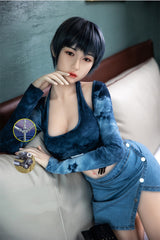 160cm/5ft3 Asian Hybrid Sex Doll with Silicone Head Ritsuko #249