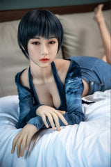 160cm/5ft3 Asian Hybrid Sex Doll with Silicone Head Ritsuko #249