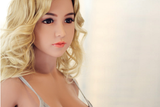140cm/4ft7 A-Cup Blonde Small Breast TPE Sex Doll Viola #4