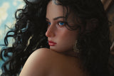 173cm/5ft8 Latina Slim Movable Jaw Full Silicone Sex Doll Calliope #M12