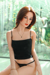 159cm/5ft3 A-Cup Realistic Hybrid Sex Doll with Silicone Head Gloria #39