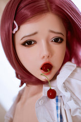 150cm/4ft11 A-Cup European Flat Chest Silicone Sex Doll Emily #291
