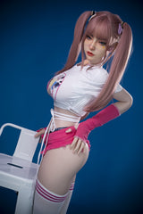 163/5ft4 Realistic Movable Jaw ROS Full Silicone Sex Doll Chiara #M5