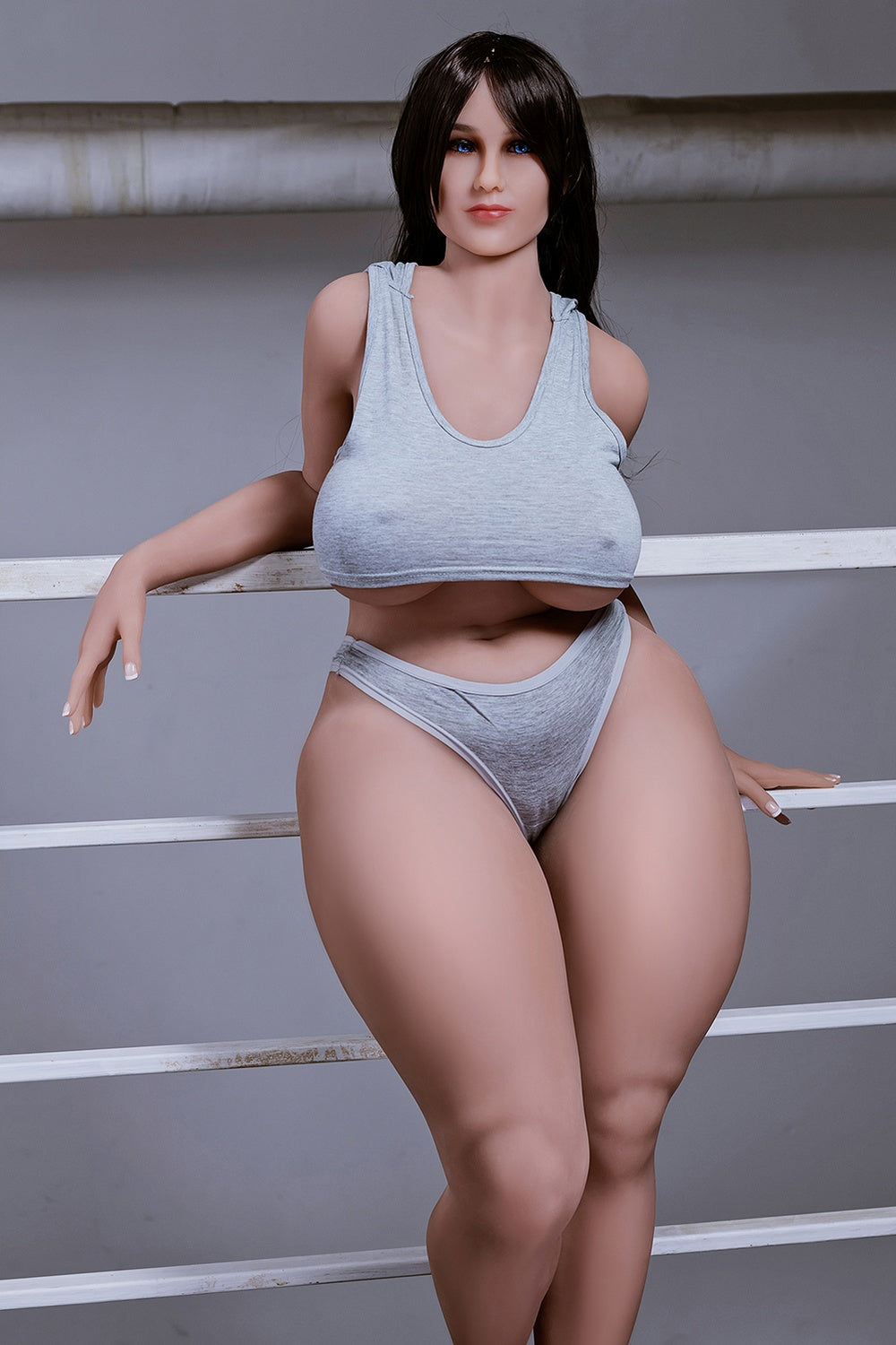 157/5ft2 J-Cup Chubby Thick BBW Huge Ass TPE Sex Doll Claudette #114